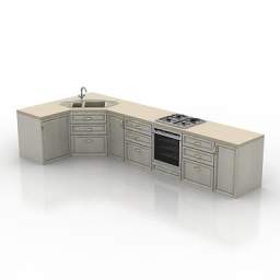 3D Kitchen preview