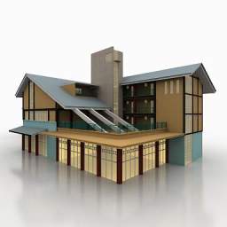 house 3D Model Preview #bc336b99