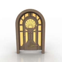 3D Door preview