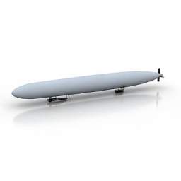 dirigible 3D Model Preview #c4b8b268