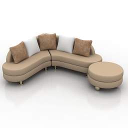 3D Sofa preview