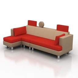3D Sofa preview