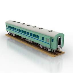 train 3D Model Preview #a927242e