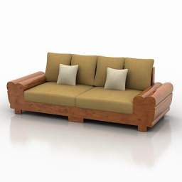3D Sofa preview