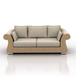 3D Sofa preview