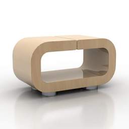bedside table 3D Model Preview #51edc884