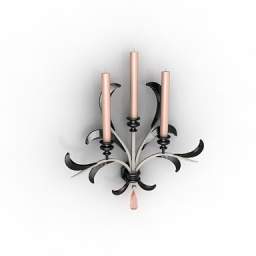 3D Candle preview