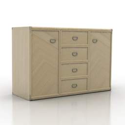 locker 6 3D Model Preview #29561017