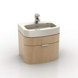 washbasin 3D Model Preview #b96fb738