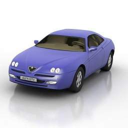 car alfa 3D Model Preview #0d2af878