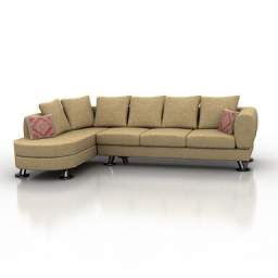3D Sofa preview
