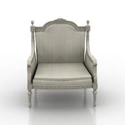 3D Armchair preview