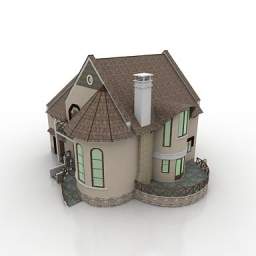 house 3D Model Preview #5dceefcd
