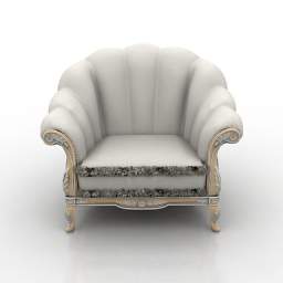 3D Armchair preview