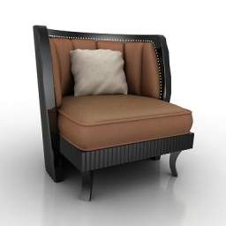 3D Armchair preview
