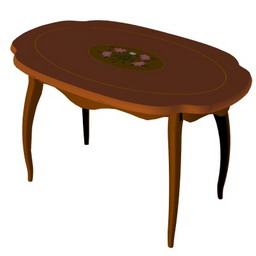 3D Table preview