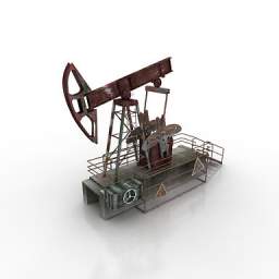 oil rocker 3D Model Preview #52c720bf
