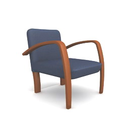 3D Armchair preview