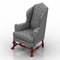 3D Armchair preview