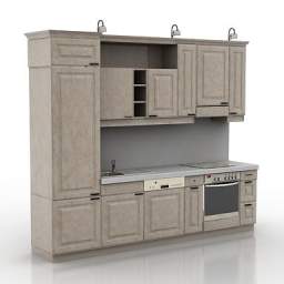 3D Kitchen preview