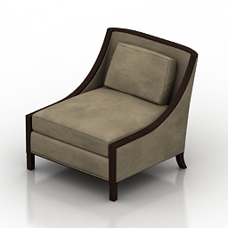 3D Armchair preview