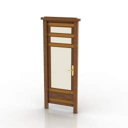 door 3D Model Preview #f727fad2