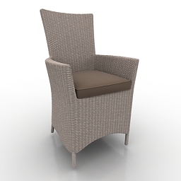 3D Armchair preview