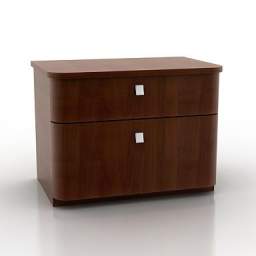 3D Bedside table preview