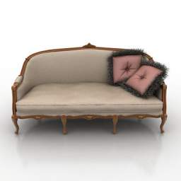3D Sofa preview