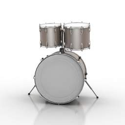 3D Drum preview
