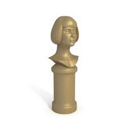 bust decor- 3D Model Preview #73c286b8