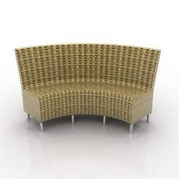 3D Sofa preview