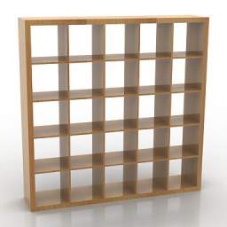 shelves ikea 3D Model Preview #0c921b32