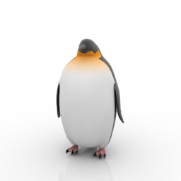 3D Penguin preview