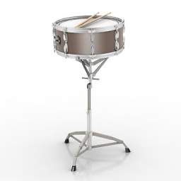 3D Drum preview