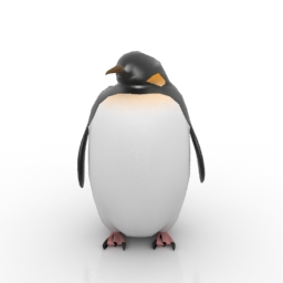 3D Penguin preview