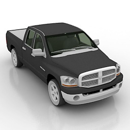 dodge ram 3D Model Preview #6f0b489e