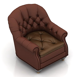 3D Armchair preview
