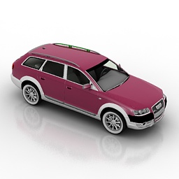 car audi allroad(2007) 3D Model Preview #134bec49