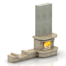 fireplace - 3D Model Preview #ebc0e1a9