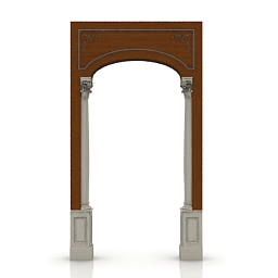 door arc 3D Model Preview #a459d9f0