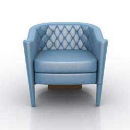 3D Armchair preview