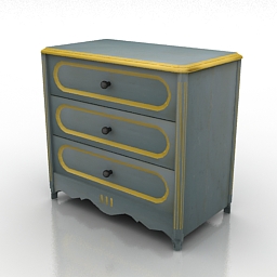 3D Nightstand preview