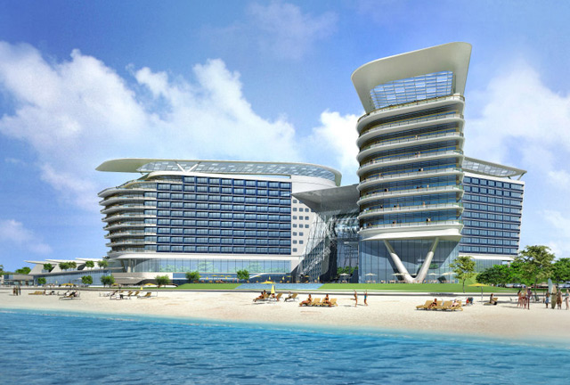 Tianjin waterfront development, China