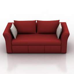3D Sofa preview