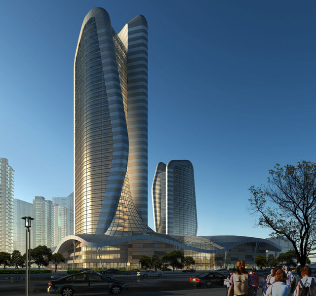 New apartment building for Wuhan, China