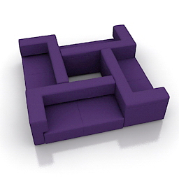 3D Sofa preview