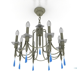 3D Chandlier preview