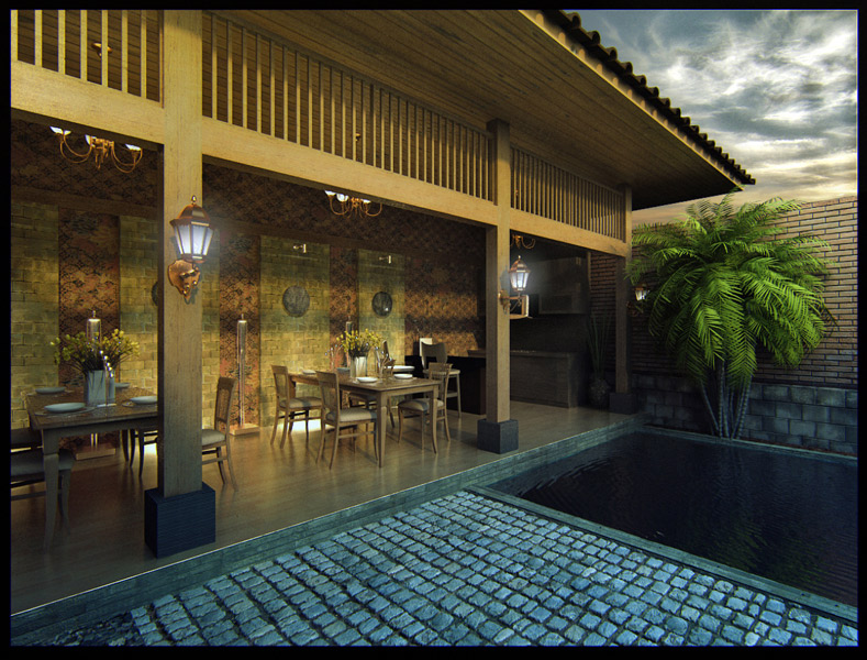 Architectural Home Design — Kuadro 3DVisualworks — Surabaya, Indonesia