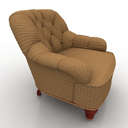 3D Armchair preview